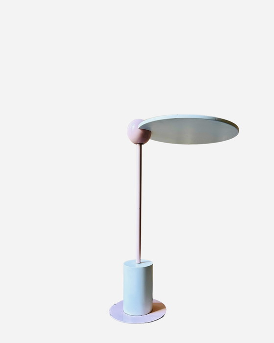 Image 1 of "Piccolo" side table in Memphis style - Edward Geluk for ArCo, Netherlands, 1984 Rotatable