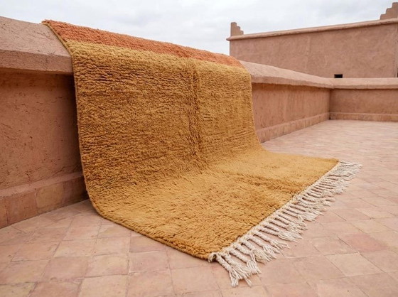 Image 1 of Handwoven natural wool rug, traditional method, 2/3 m