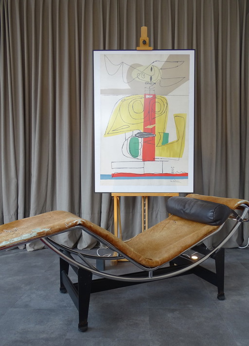 1963 Le Corbusier 'Le Taureau' Lithograph
