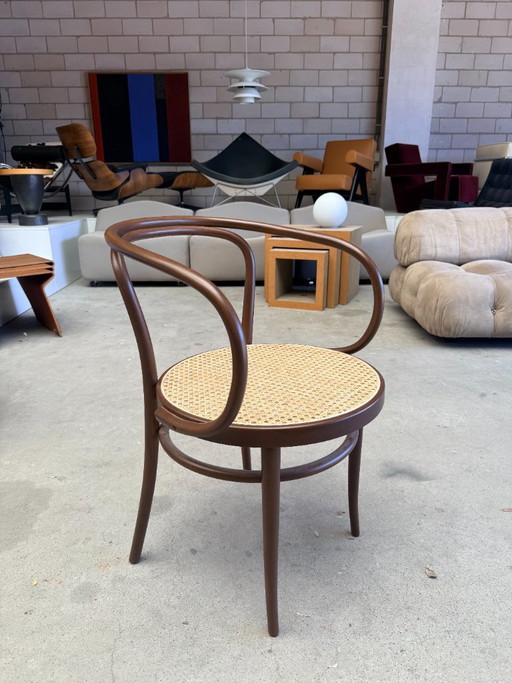 Thonet 209 Armchair – fauteuils, Rattan, Wood (photo 2 of 10)