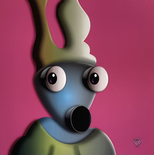 - Décalage sur toile - Andrygon