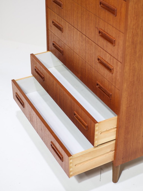 Image 1 of Ladekast teakhout Westergaard E. Jensen Deens vintage