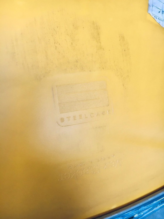 Image 1 of Satz von 8 MAX STACKER Konferenz-/Bürostühlen von Steelcase Strafor, USA 1980er Jahre