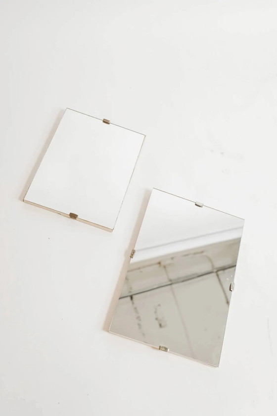 Specchi rettangolari vintage - set di 2 – Metallo (photo 3 of 7)