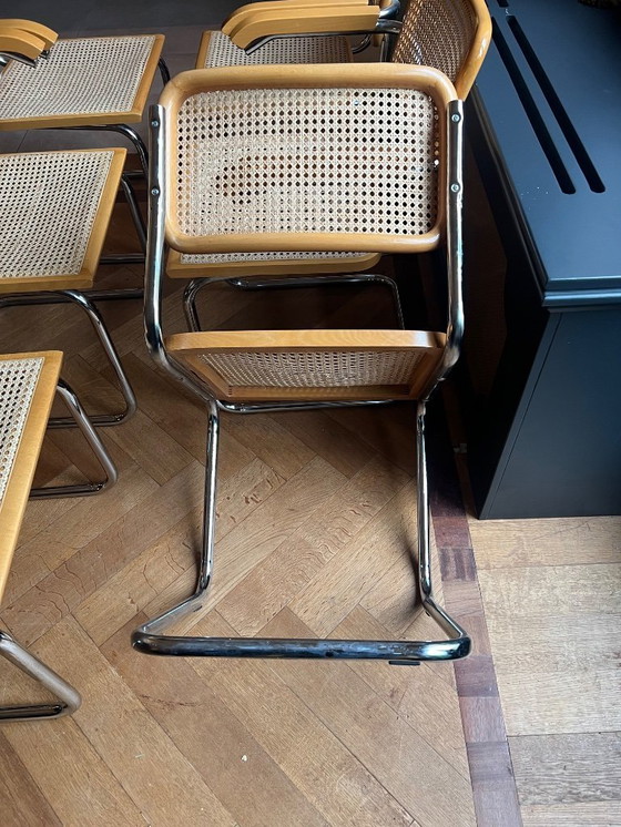 Image 1 of Vintage Cesca/Breuer Esszimmerstühle 6x