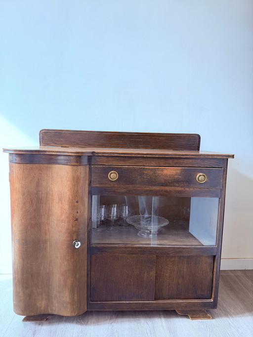 Art Deco display cabinet