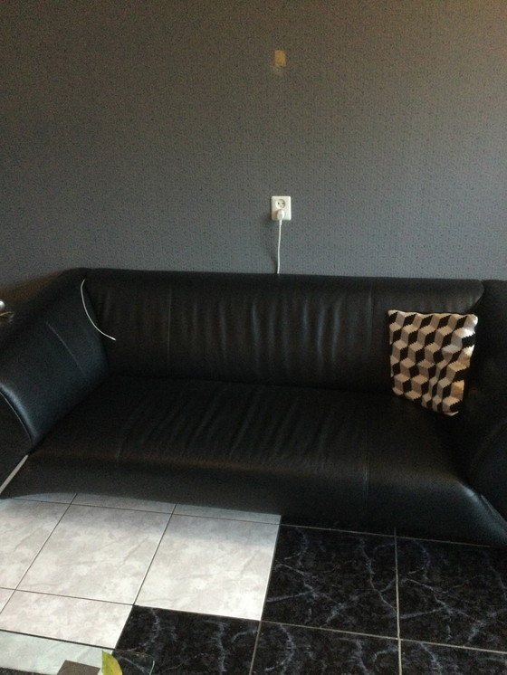 Image 1 of Rolf Benz 3 Person Sofa With Hocker