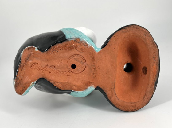 Image 1 of Carli Bauer ceramic lamp base, Austria, Mid-Century Modern, 1950s