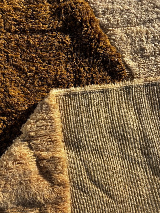 Image 1 of Lussuoso tappeto berbero marocchino in lana 210x300 cm – Tappeto berbero per interni e soggiorno