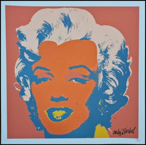 Naar Andy Warhol, Marilyn Monroe, jaren 1980, lithografie