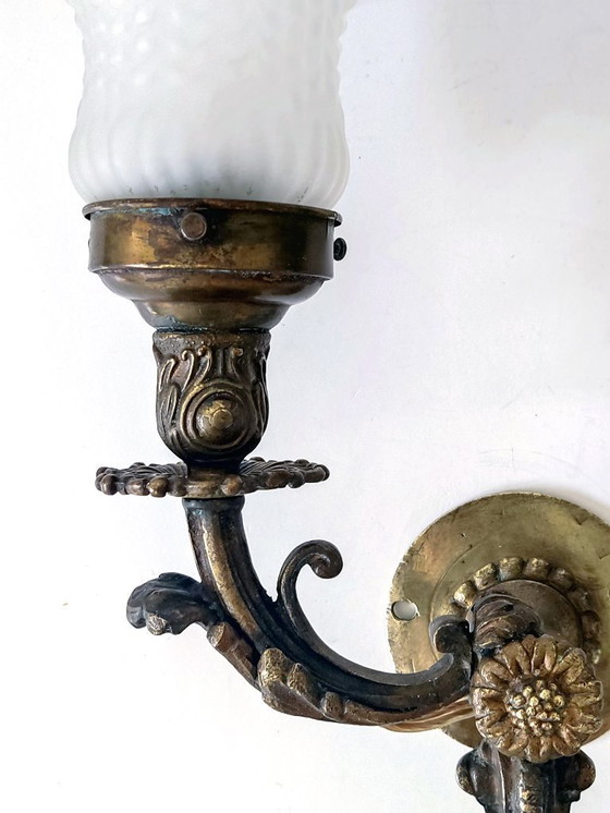 Image 1 of Art Nouveau wall lamp Jugendstil