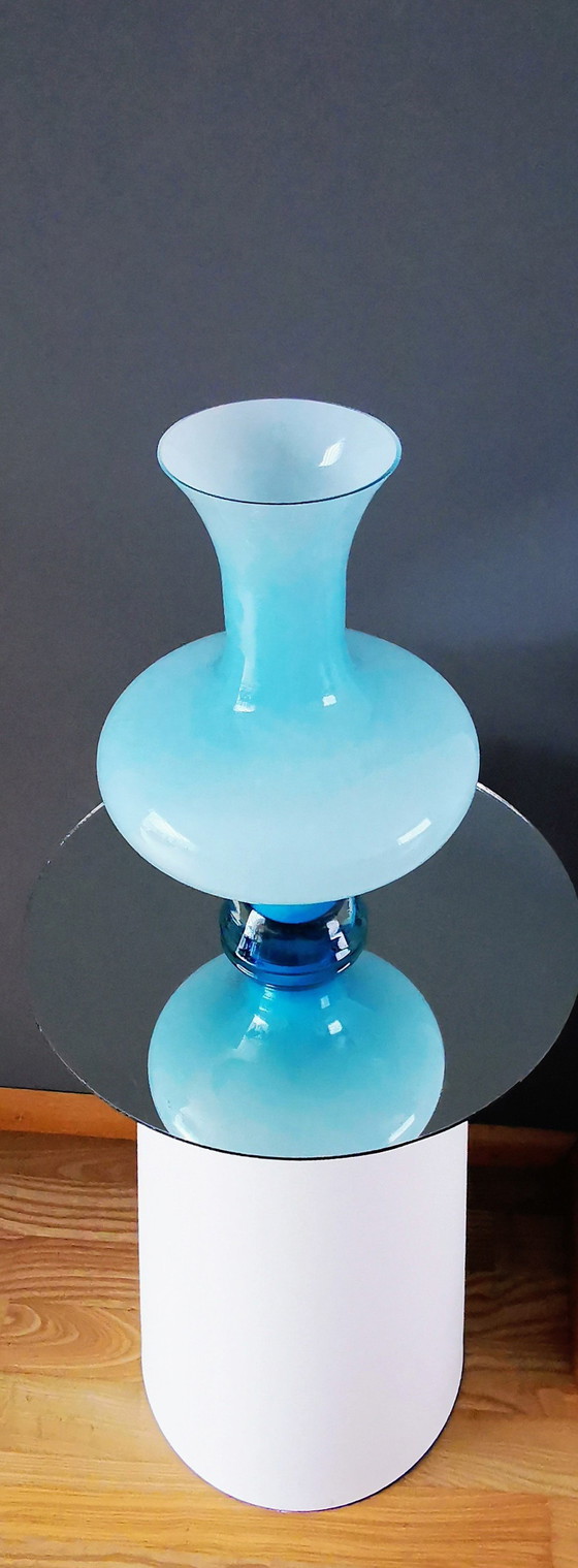 Image 1 of Empoli Glass Vase Italy Toscany, jaren 60