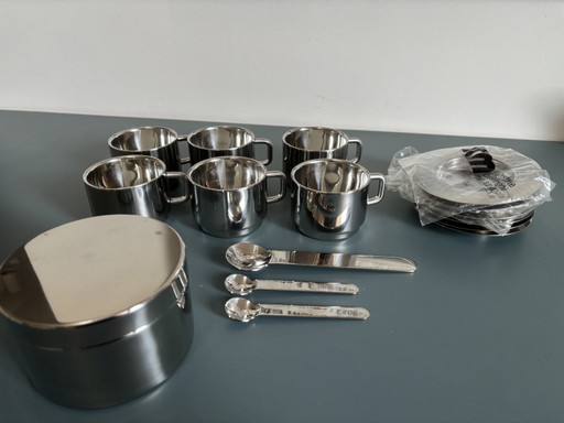 Juego de 6 tazas de café expreso Sergio Asti ICM