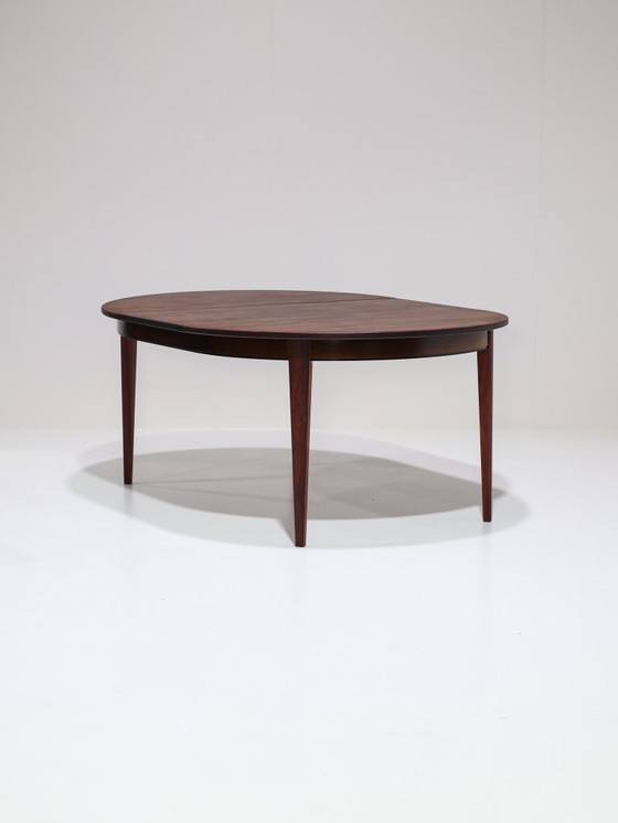 Image 1 of Tavolo da pranzo allungabile Omann Jun 55 palissandro danese vintage