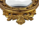 Specchio da maggiordomo - 'Girandole' - stile Regency - specchio dorato - seconda metà del XX secolo