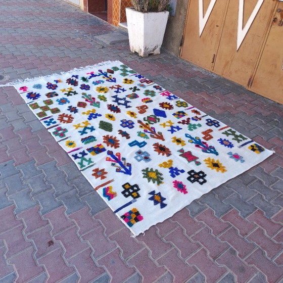 Image 1 of handgemaakt Berber tapijt