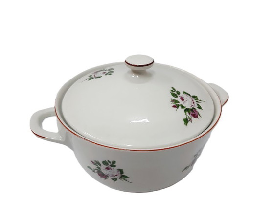 Image 1 of Vintage porcelain serving bowl, soup bowl