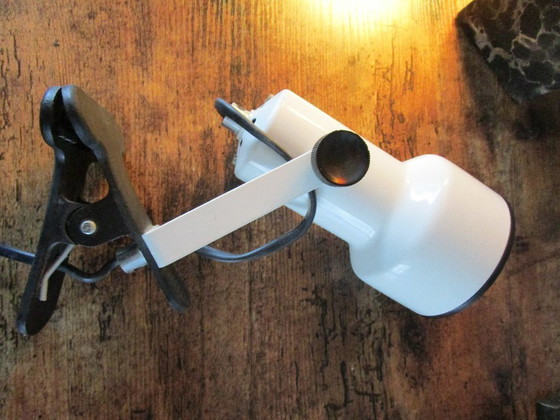 Image 1 of Faretto vintage a morsetto del marchio olandese Herda, degli anni '70.