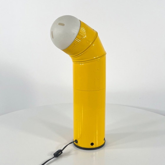 Image 1 of Yellow Pipeline Table Lamp, 1960s