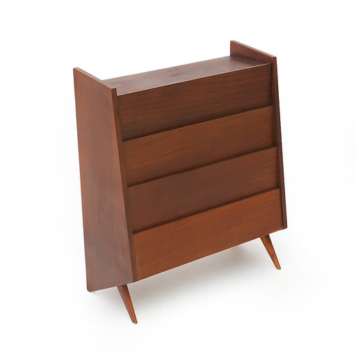 Teak Shoe Rack, 1950s