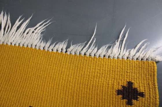 Image 1 of 1950er Jahre Großer Kilim-Wollteppich , Tschechoslowakei