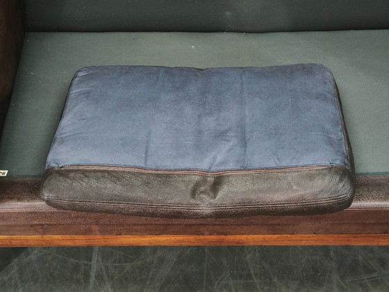 Image 1 of JK 922 Wagon Ledersofa von Jørgen Kastholm, Dänemark, 1960er Jahre