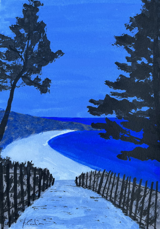 Artist's sketch 21x15cm