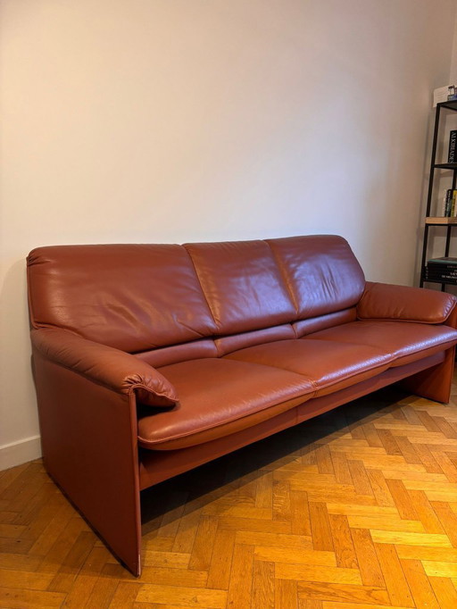 Leolux Bora Beta Axel Enthoven Cognag tres plazas