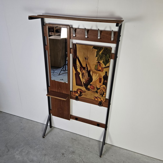 Image 1 of Vintage coat rack with shotgun holders