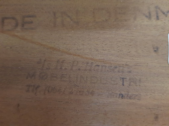 Image 1 of Bureau en teck, conçu par Svend Aage Madsen pour H.P. Hansen, Danemark, années 1960