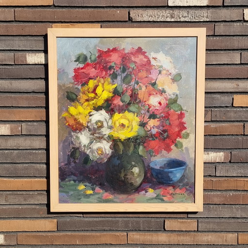 Flower still life 50x60 cm