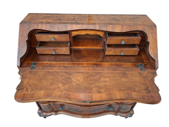 Image 1 of Eleganter Klappschreibtisch aus den 1950er Jahren – Original Mid-Century Modernismus