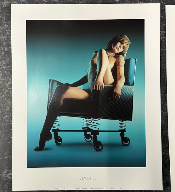 Image 1 of Portfolio « Nus sur meubles par Verner Panton »