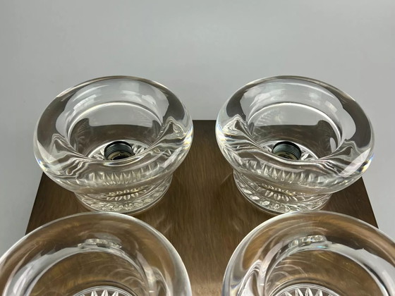 Image 1 of 60's 70's Plafonnier Applique Frères Cosack Luminaires Space Age Design