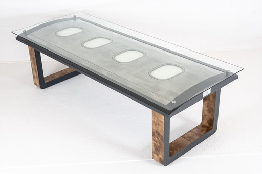 Braeve Design Dining Table/Bureau Made From Aircraft Panel