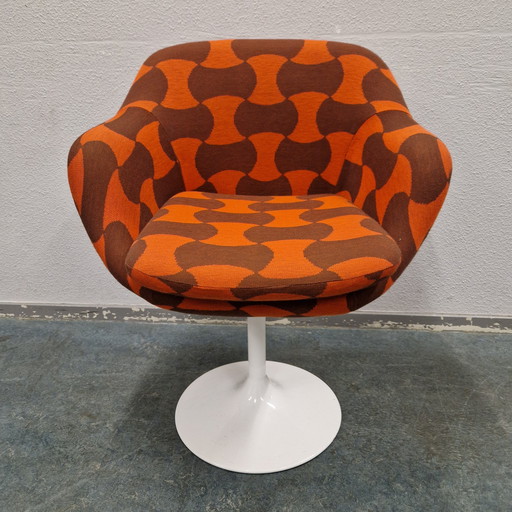 Jaren 70 Vintage Tulpvoet Stoel Space Age Fauteuil