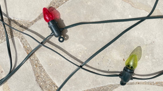 Image 1 of Ghirlanda vintage da esterno da 10 metri