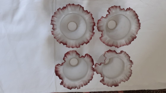 Image 1 of 4 Large Antique Globes Tulips