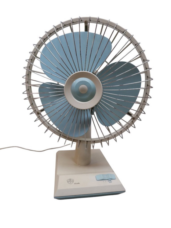 Image 1 of Ventilatore vintage a forma di cicogna