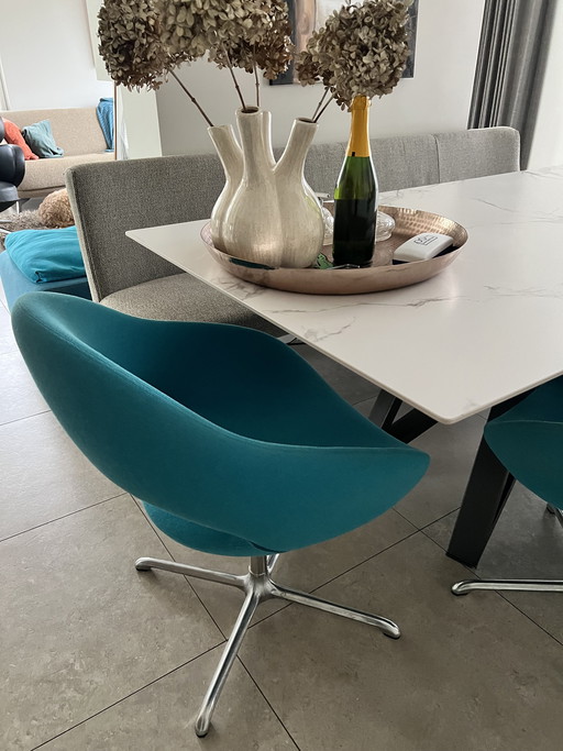 4 chaises de salle à manger Artifort Shark