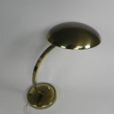Lampada da scrivania Bauhaus in ottone, modello 6751 di Christian Dell per Kaiser Leuchten