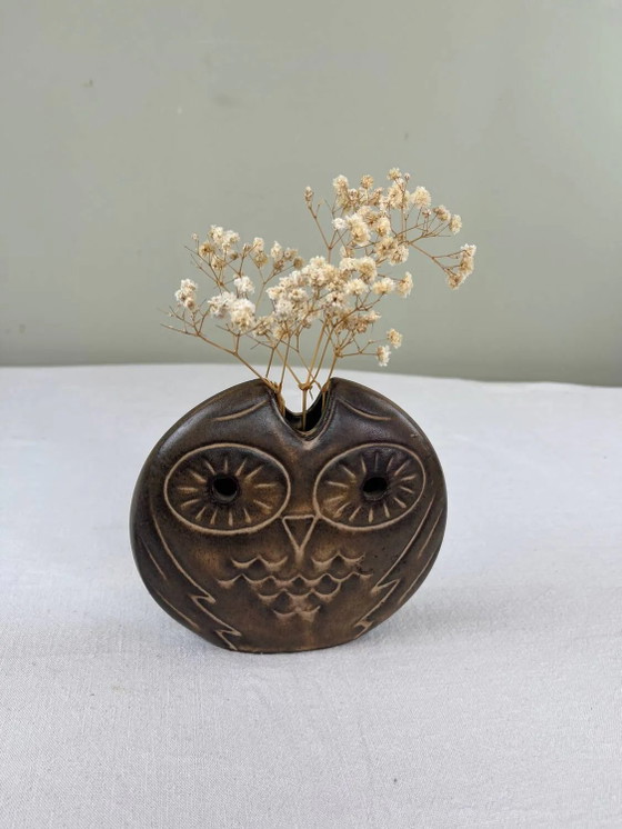 Soliflore hibou stylisé en céramique vintage – Vases, Porcelain, Ceramic (photo 2 of 9)