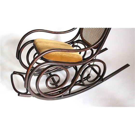 Image 1 of Vintage Art deco rocking chair, Thonet, 1930s