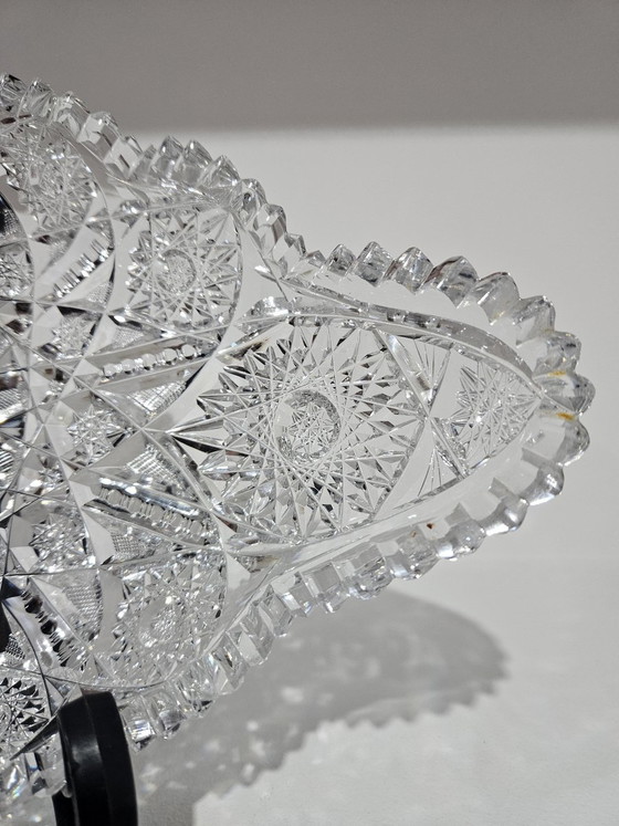 Cuenco de Cristal con Motivo de Estrella, años 20 – Crystal, Glass (photo 7 of 11)
