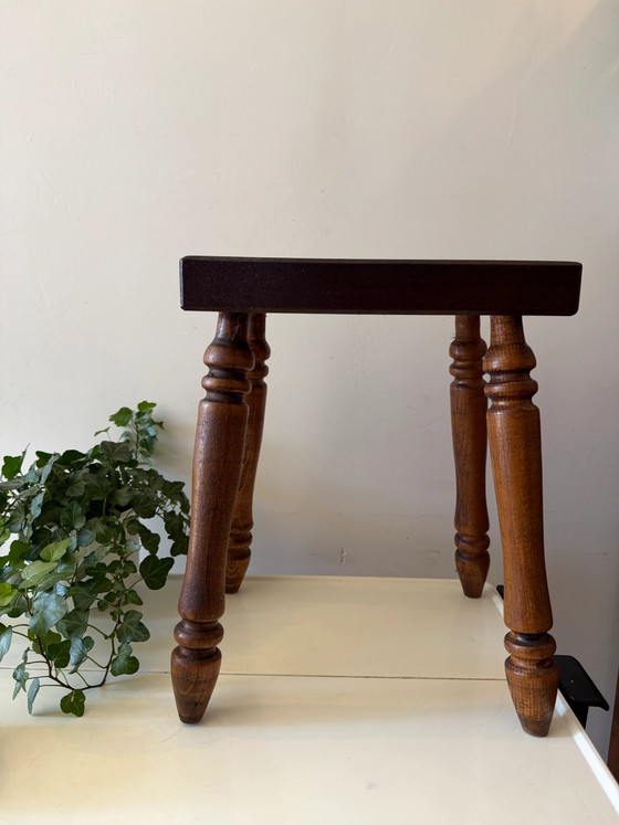 Tavolino/portapiante in legno – Tavolini, Wood, Mid Century Modern (photo 3 of 6)