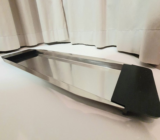 Image 1 of Schale Tablett WMF Cromargan/Kunststoff 1960er