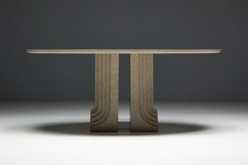Samo Dining Table by Carlo Scarpa for Simon Gavina, Italy, 1971