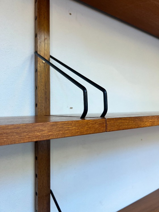 Image 1 of Sistema a parete vintage Poul Cadovius Royal System in teak, anni '60