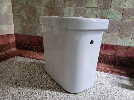 Image 1 of Two retro ceramic cisterns