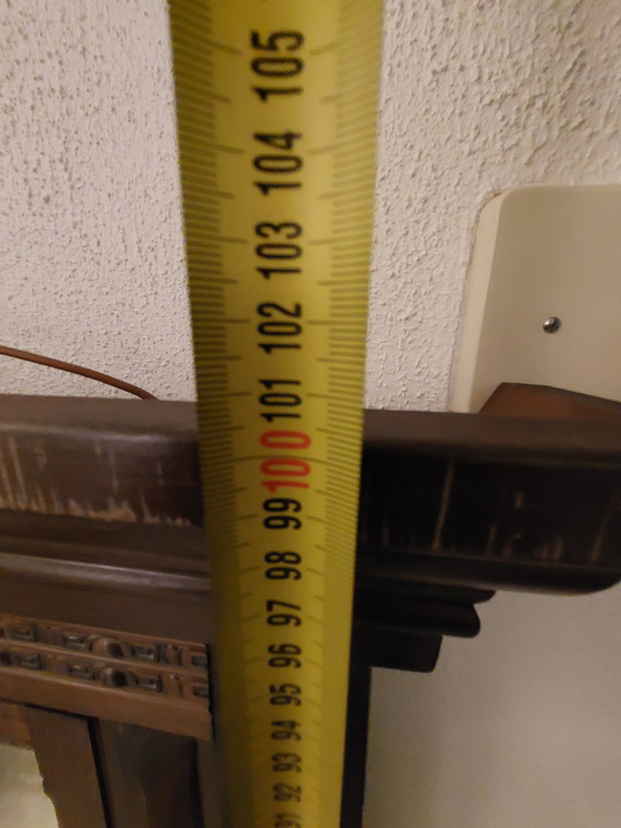 Image 1 of Miroir en bois vintage